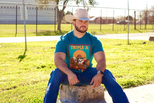 Triple A Ranch Hand Tee (Teal)