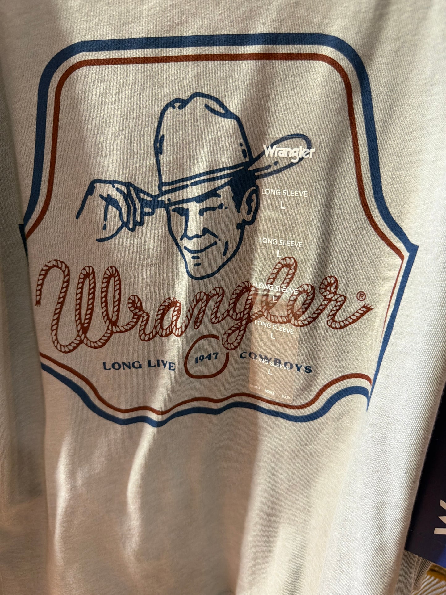 Wrangler Boys Cowboy Wink LS Tee✅