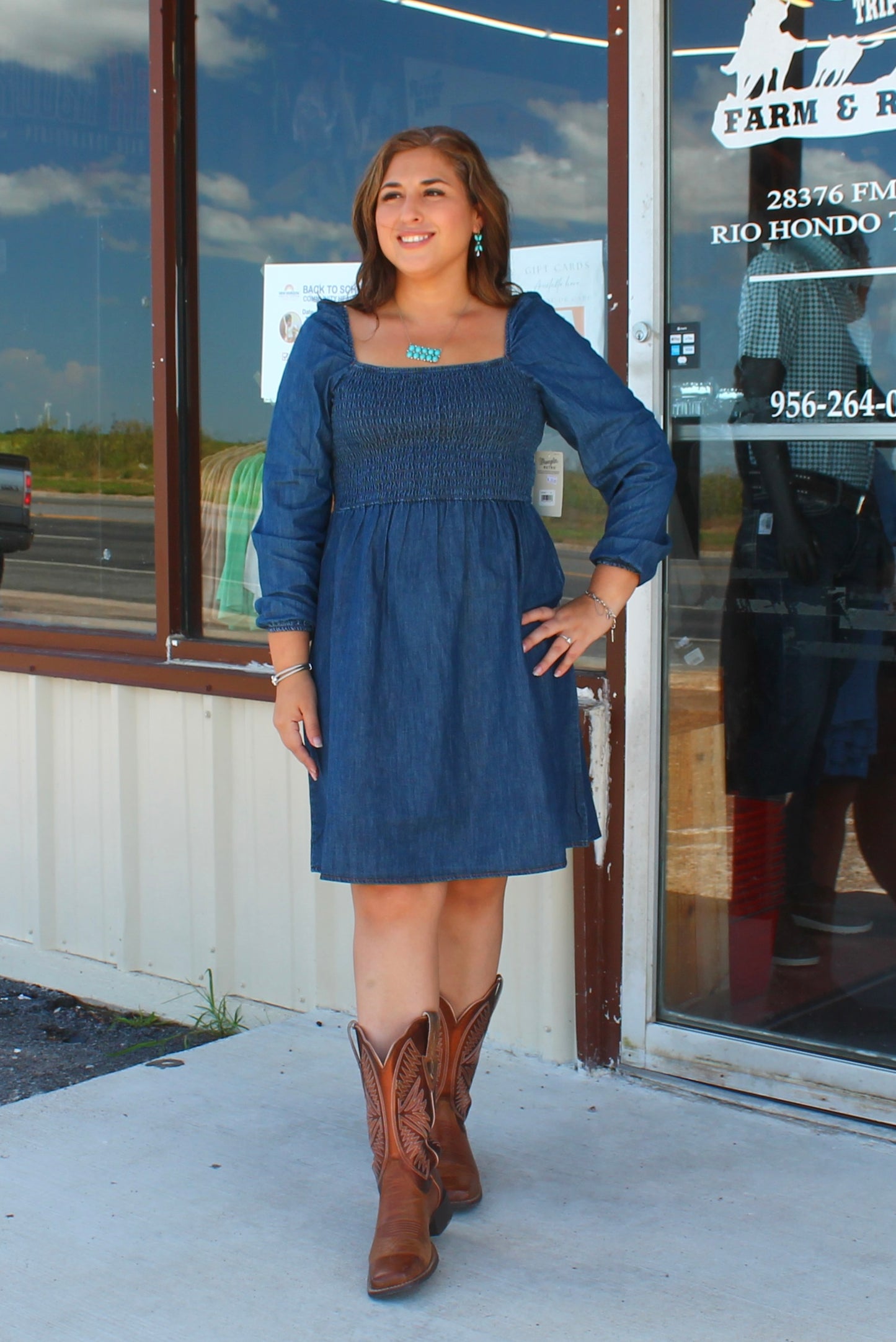 Wrangler Women’s Denim Dress- Retro