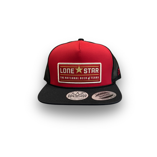 Hooey Lone Star Cap - Red/Black 🧢