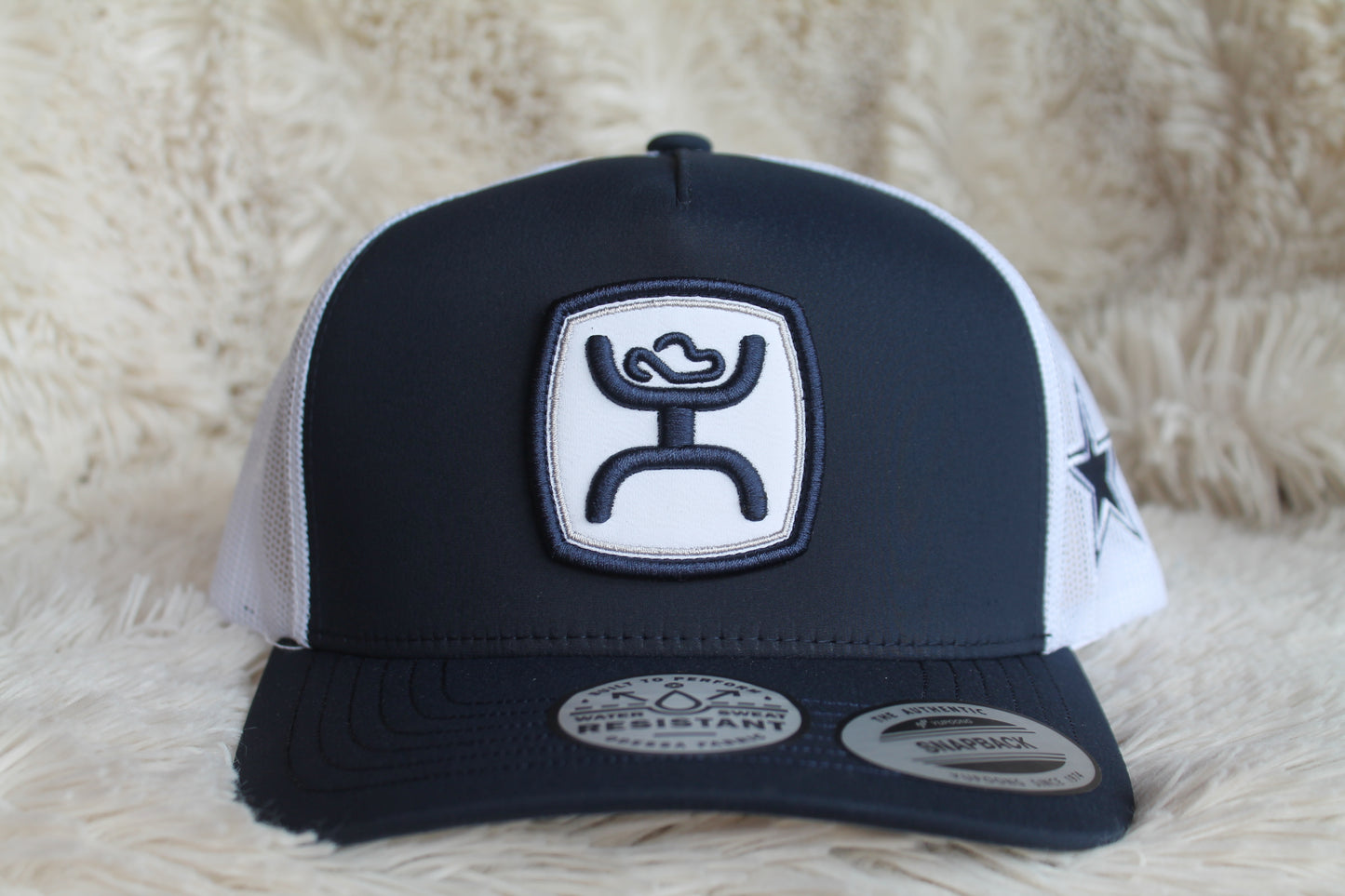 Hooey Logo NVY/WH Dallas Cowboys Cap