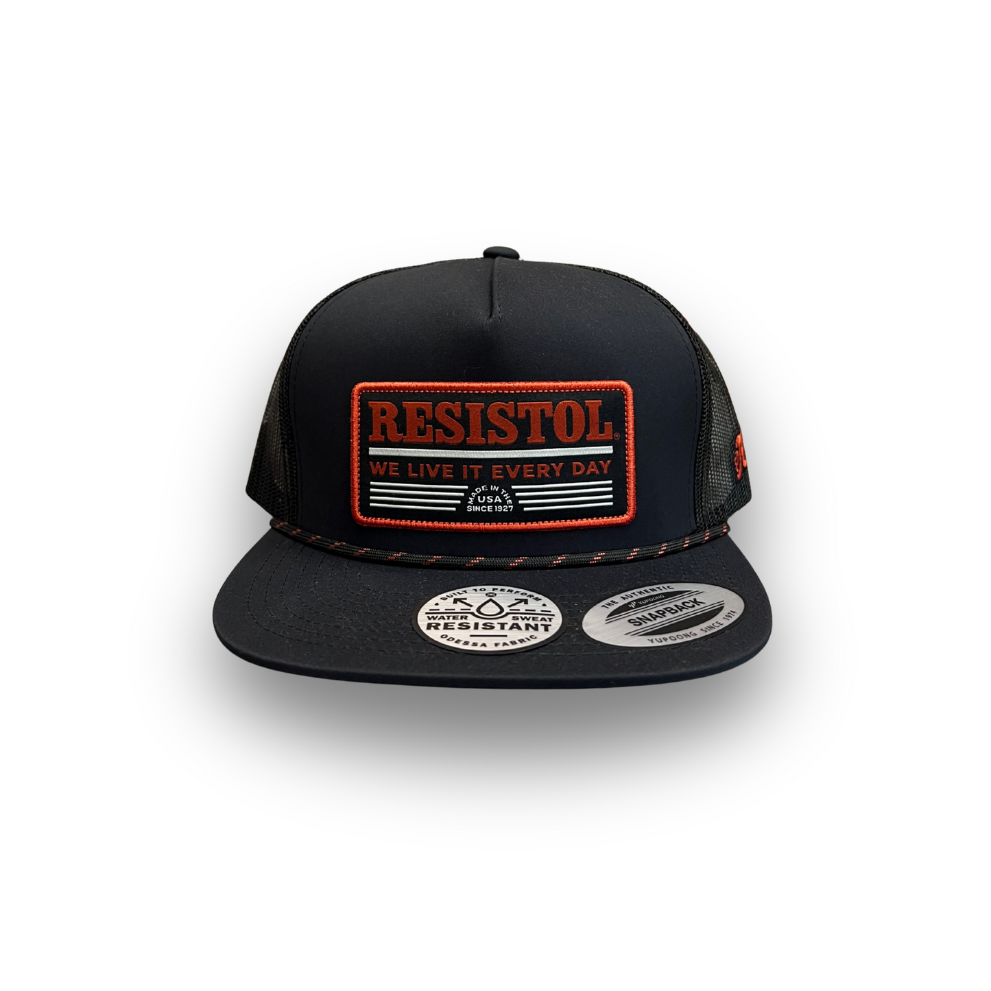 Hooey Resistol Blk/Red Cap