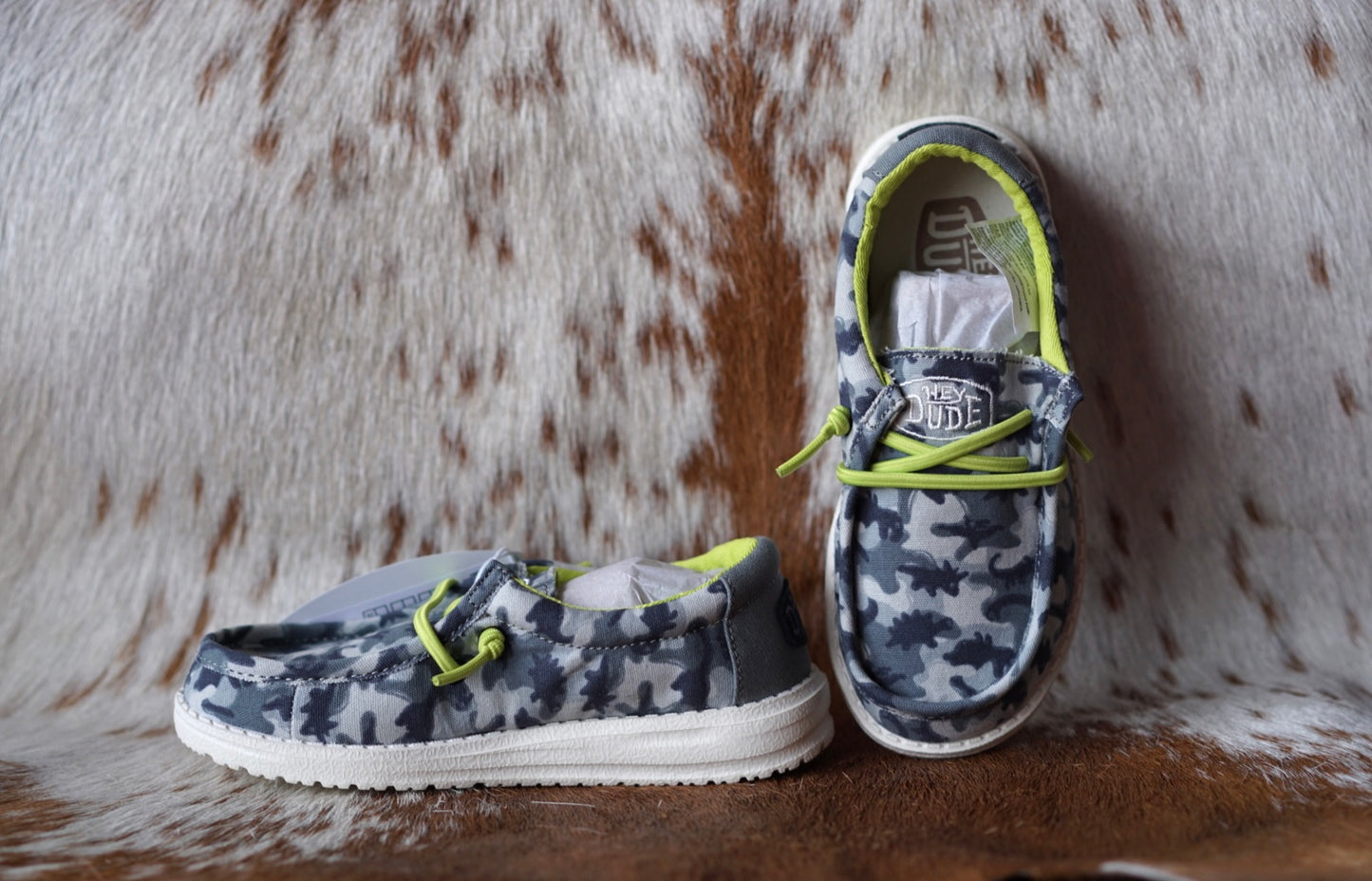 Wally Youth Camo Dino