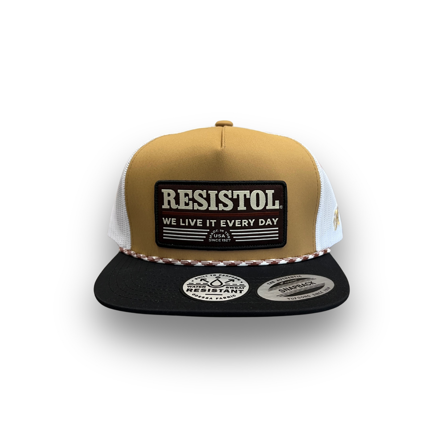 Hooey Resistol Tan/White Cap