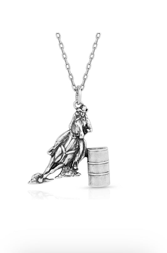 Barrel Racer Pendant