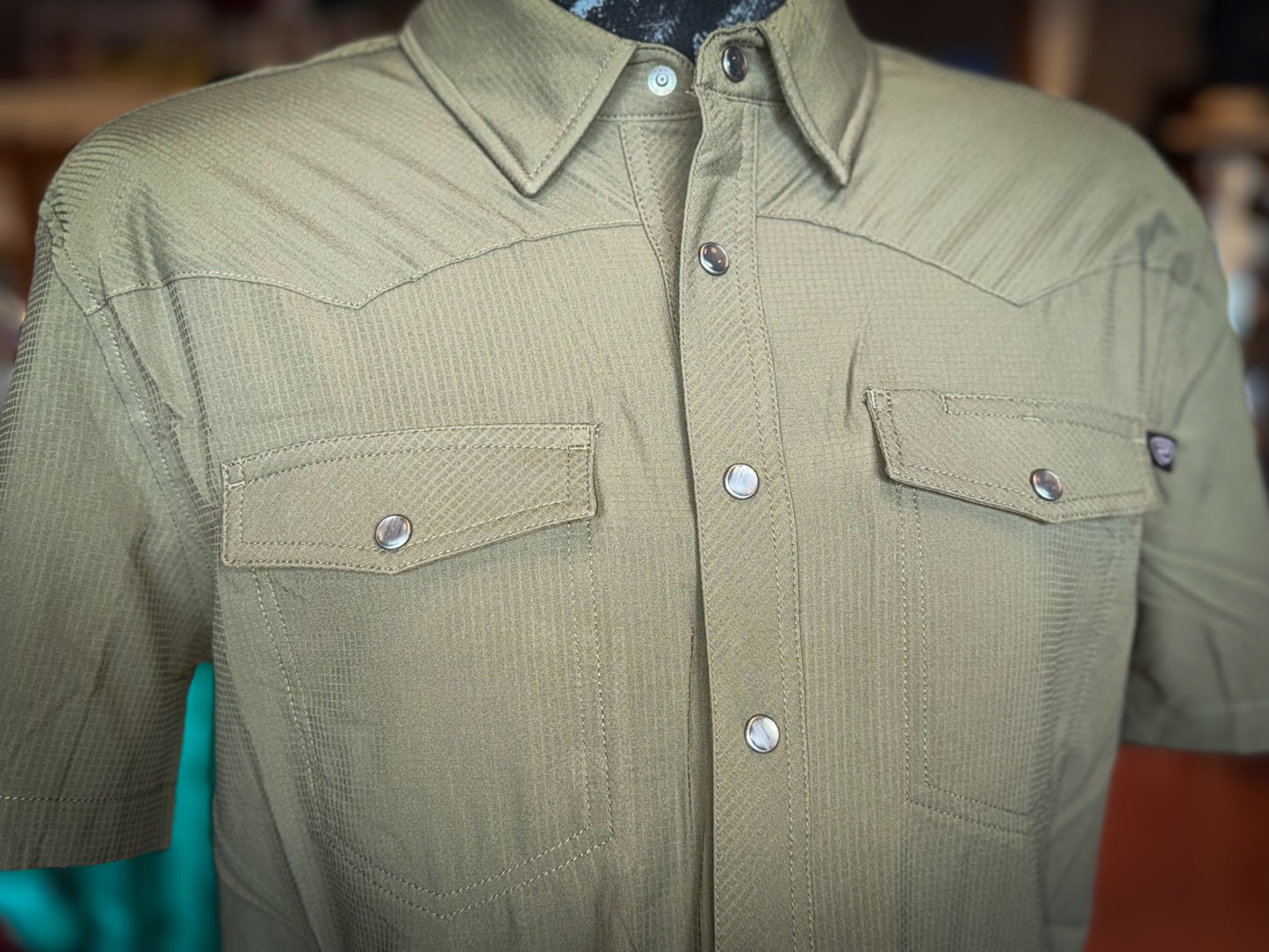 R&R SS Tek Ripstop- Olive