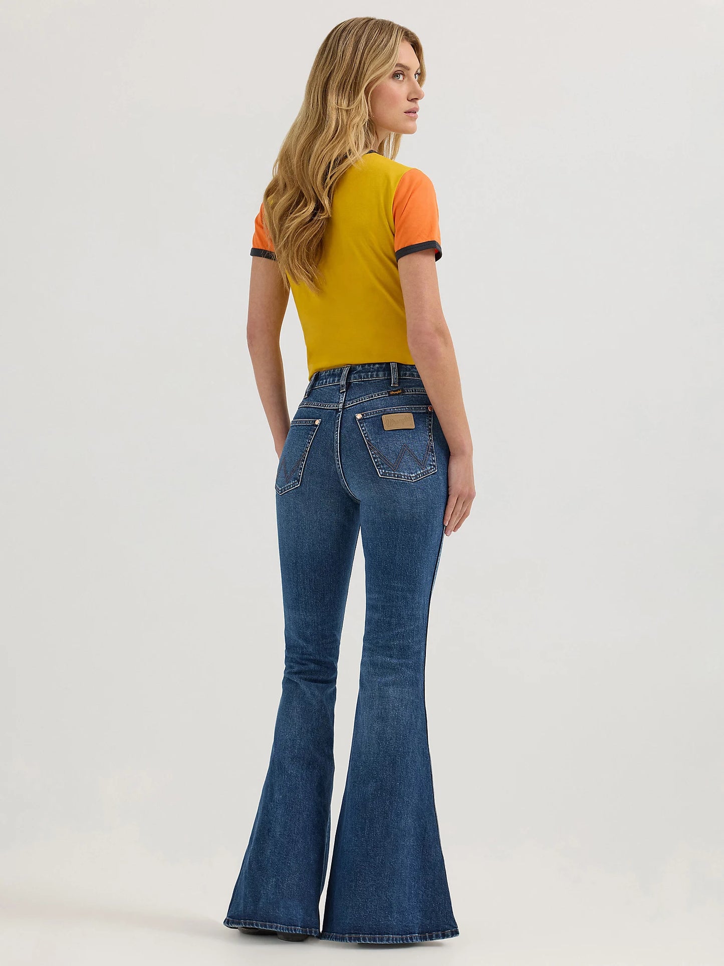 Lainey Wilson X Wrangler Baskin Blue Bell Bottoms