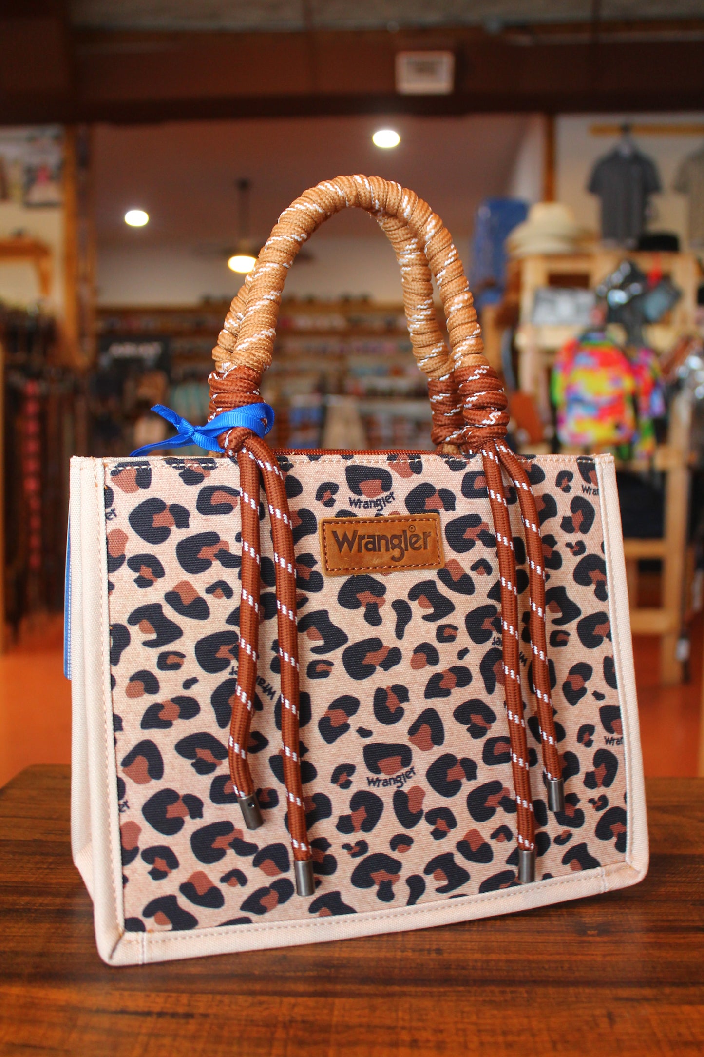 Wrangler Leopard Tote (Concealed Carry)