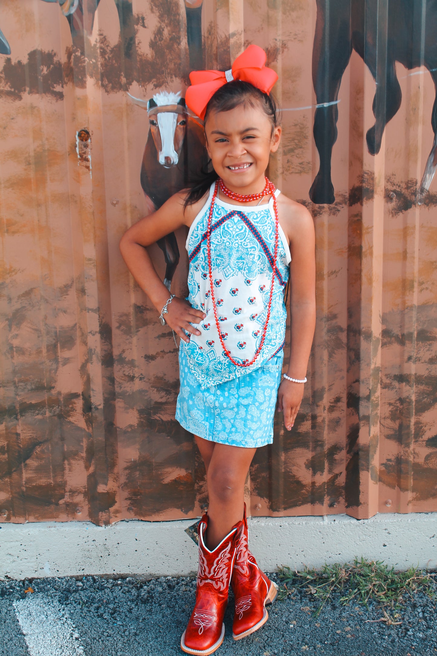 Wrangler Girl Elaina Retro Skirt
