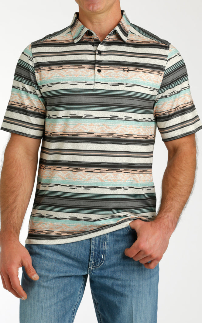Cinch Men's Multicolor Polo