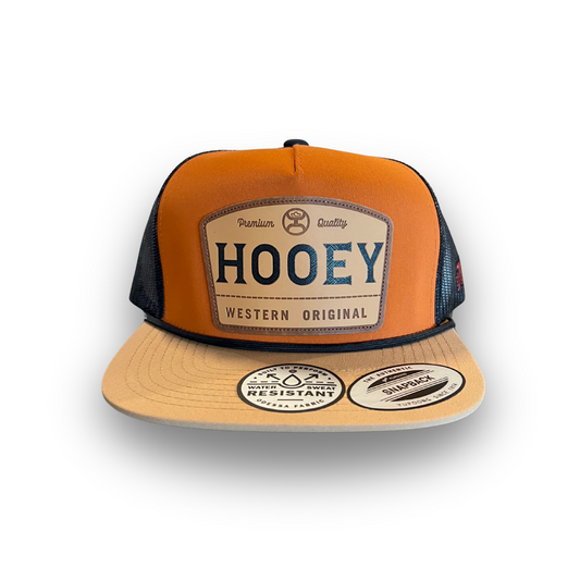 Hooey Trip Org/Blk Cap 🧢