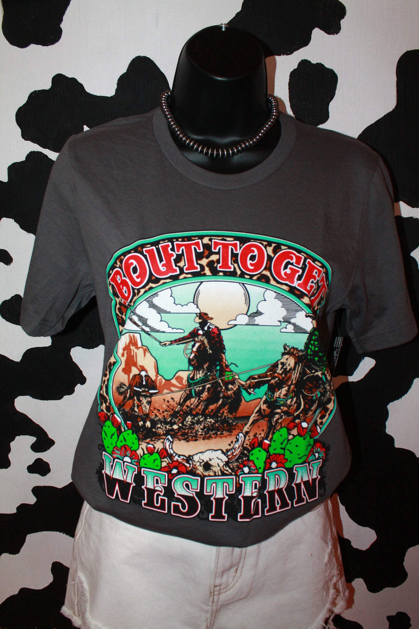 Bout To Get Western Team Ropper Tee