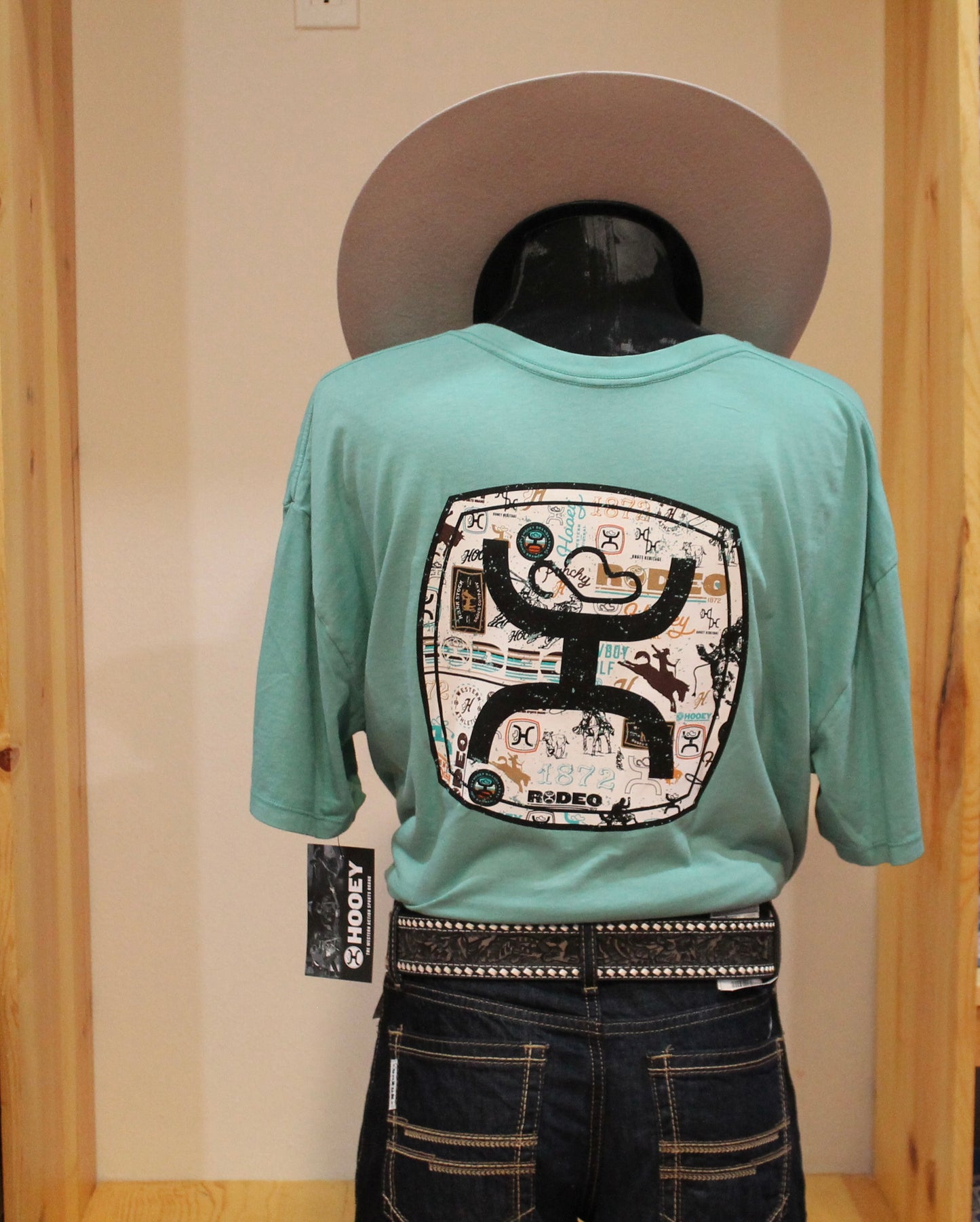 Hooey Men’s Zenith Turquoise Short Sleeve Tee