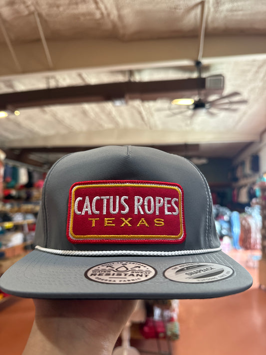 Hooey Cactus Ropes Red/GRY Cap 🧢