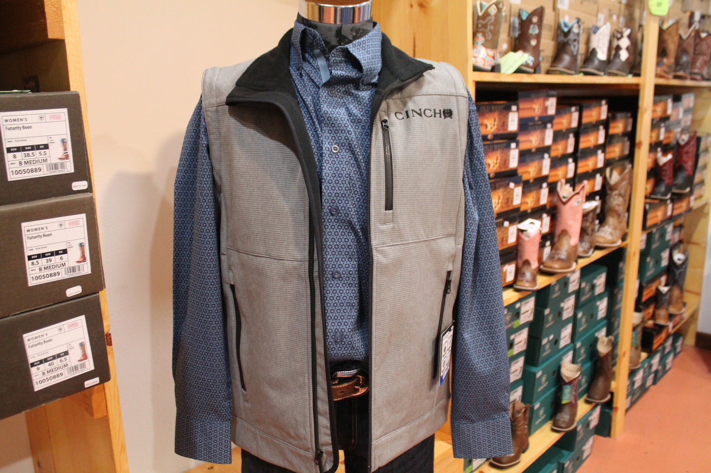 Cinch Men's Slate Grey Vest