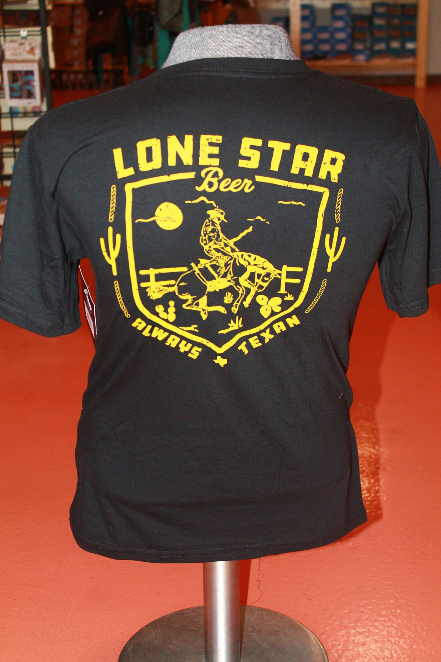 Hooey Men's Lonestar Black Tee