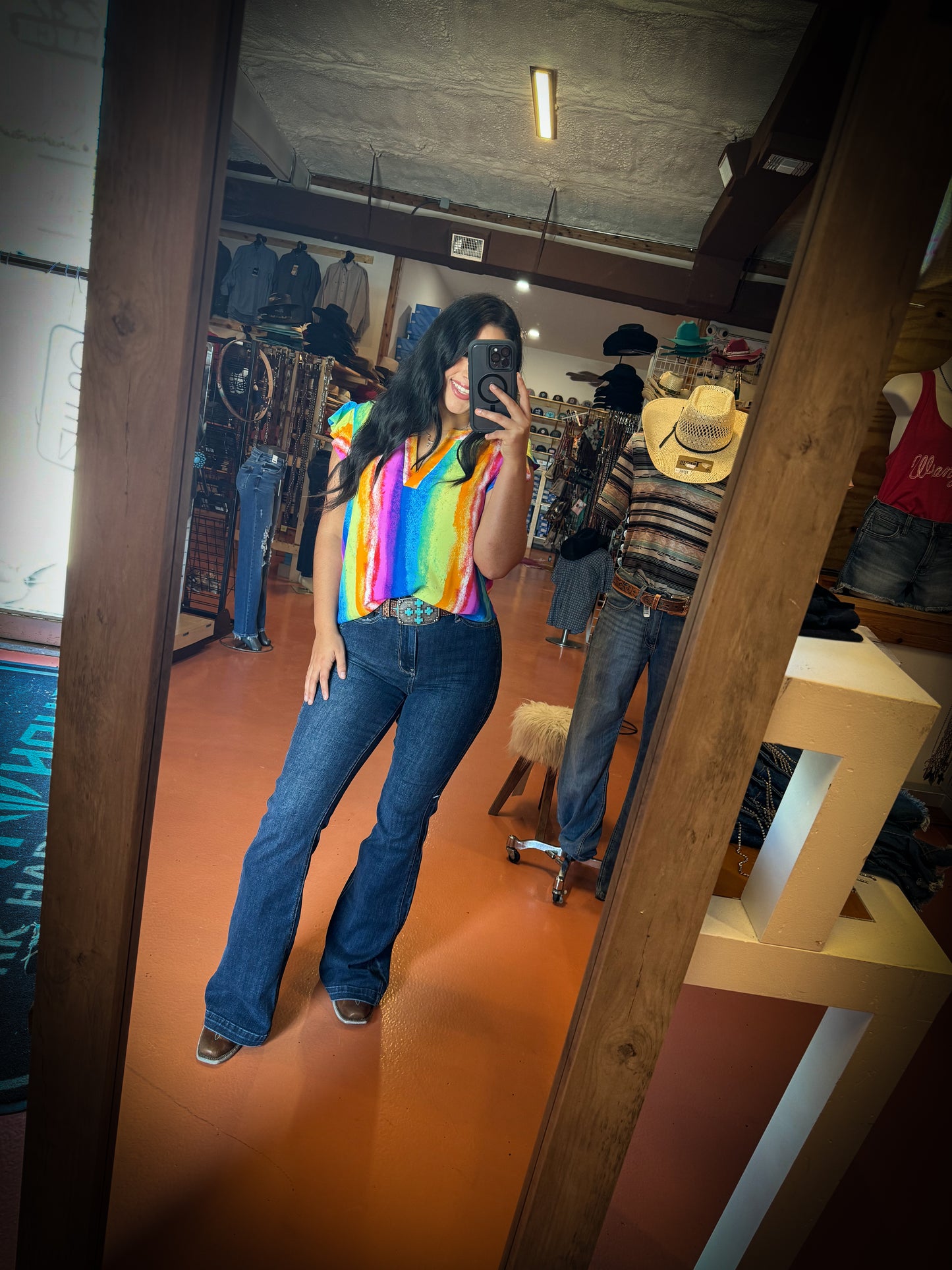 Judy Blue Dark Wash Vintage Flare Jeans
