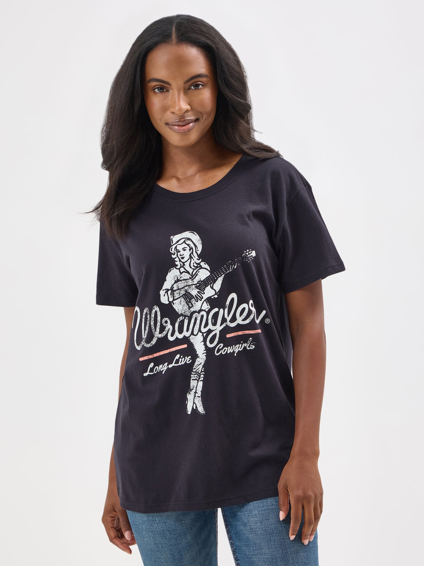 Wrangler Cowgirl Guitar Tee