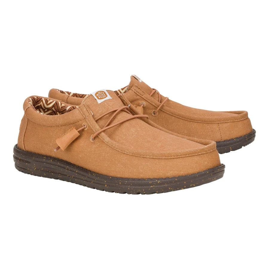 Men's Wally Stretch Canvas Shoe - Nut