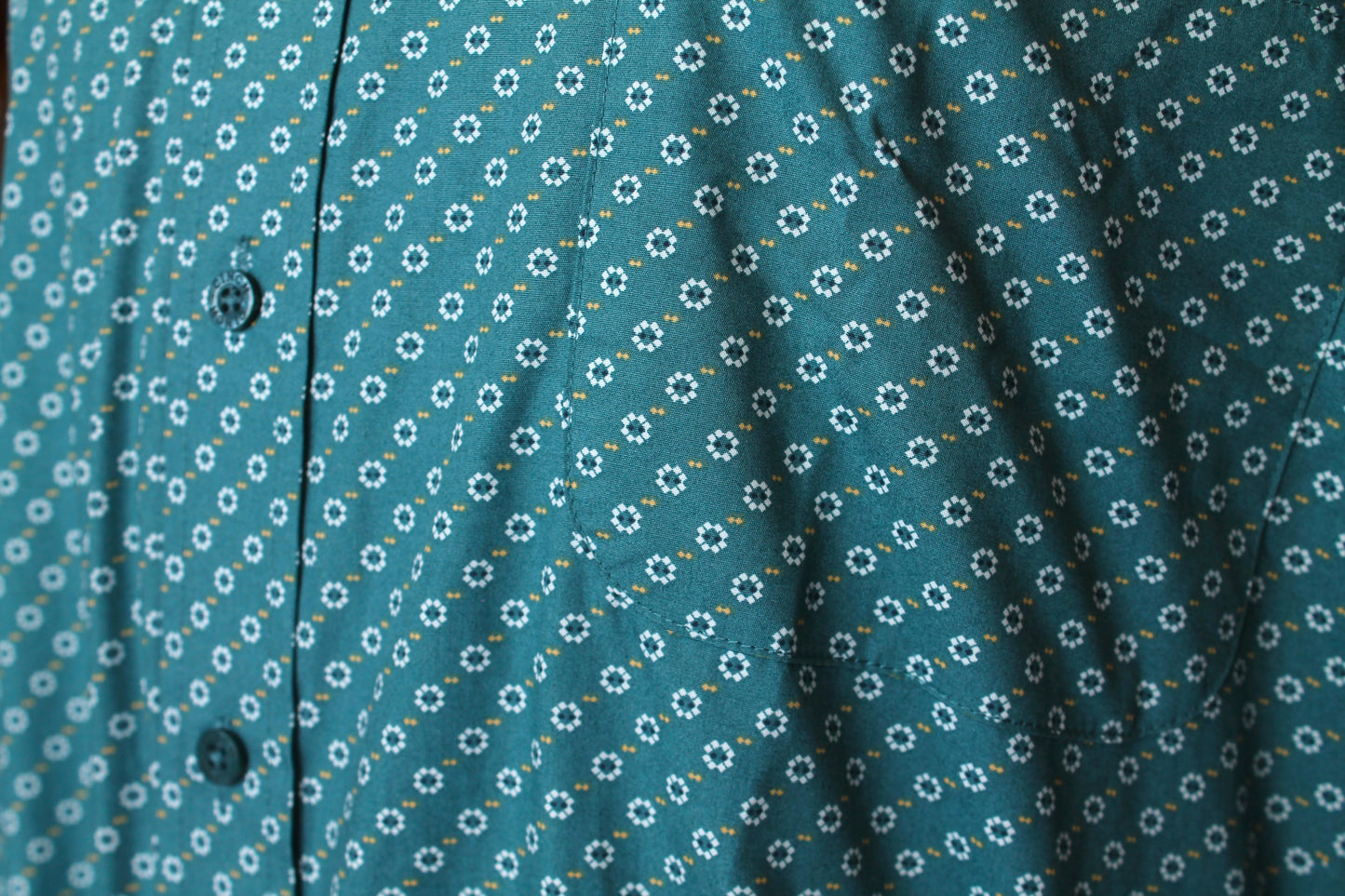 CINCH Long Sleeve Green Print