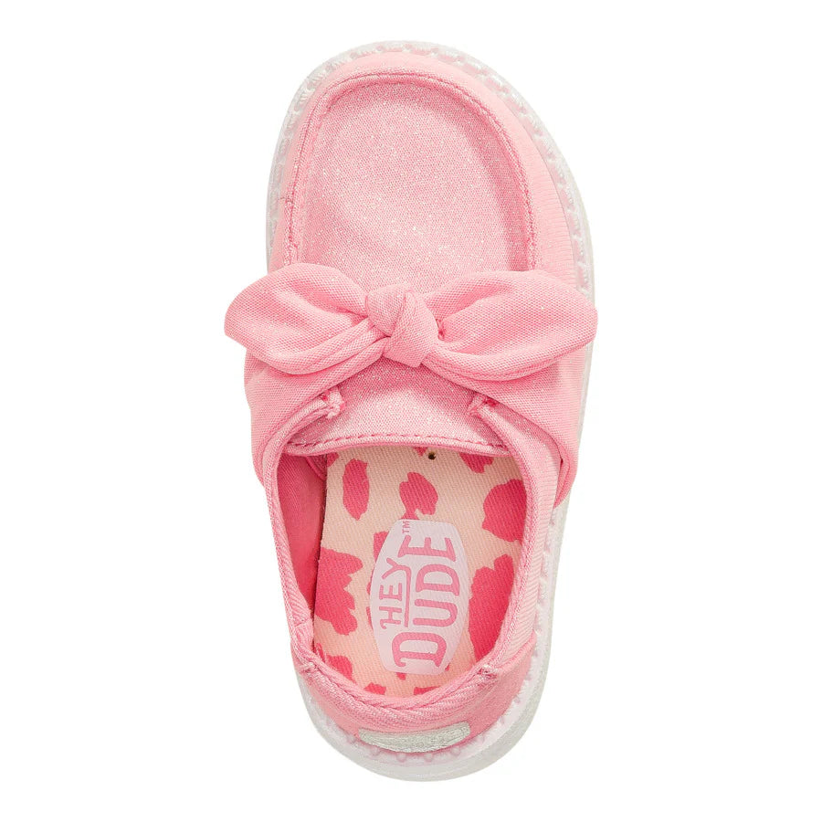 Wendy Bow Toddler Stardust Pink