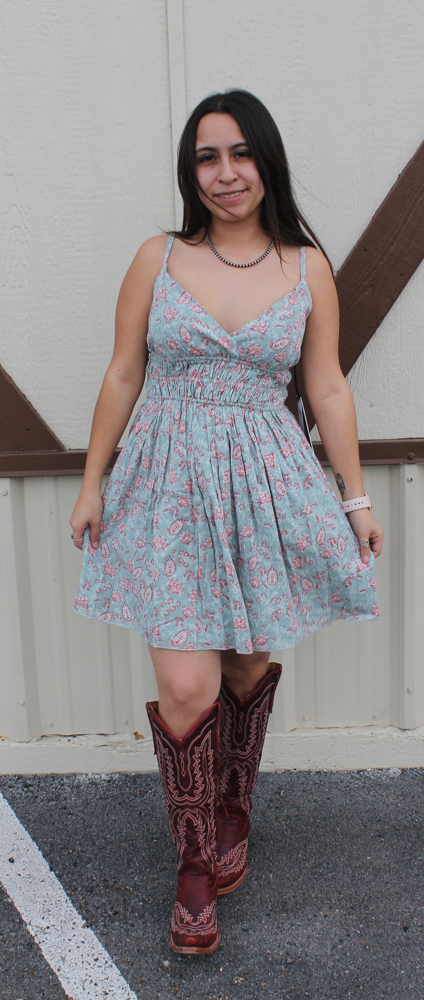 Panhandle Floral print mini dress