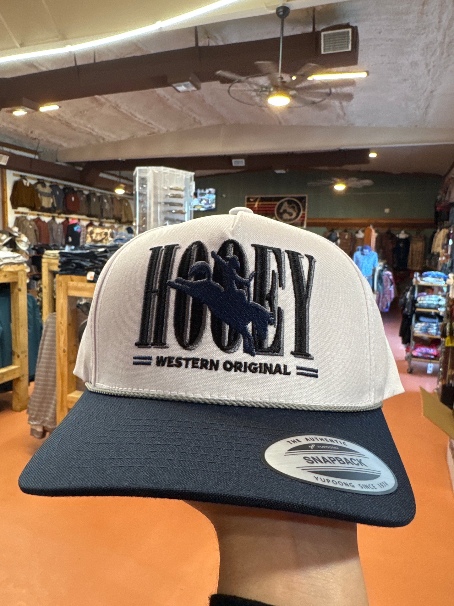 Hooey ‘Wild Ride’ Navy/White Cap