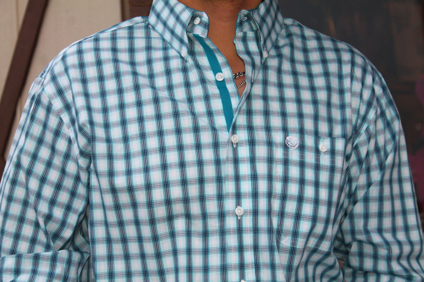 Wrangler George Strair LS-Blue