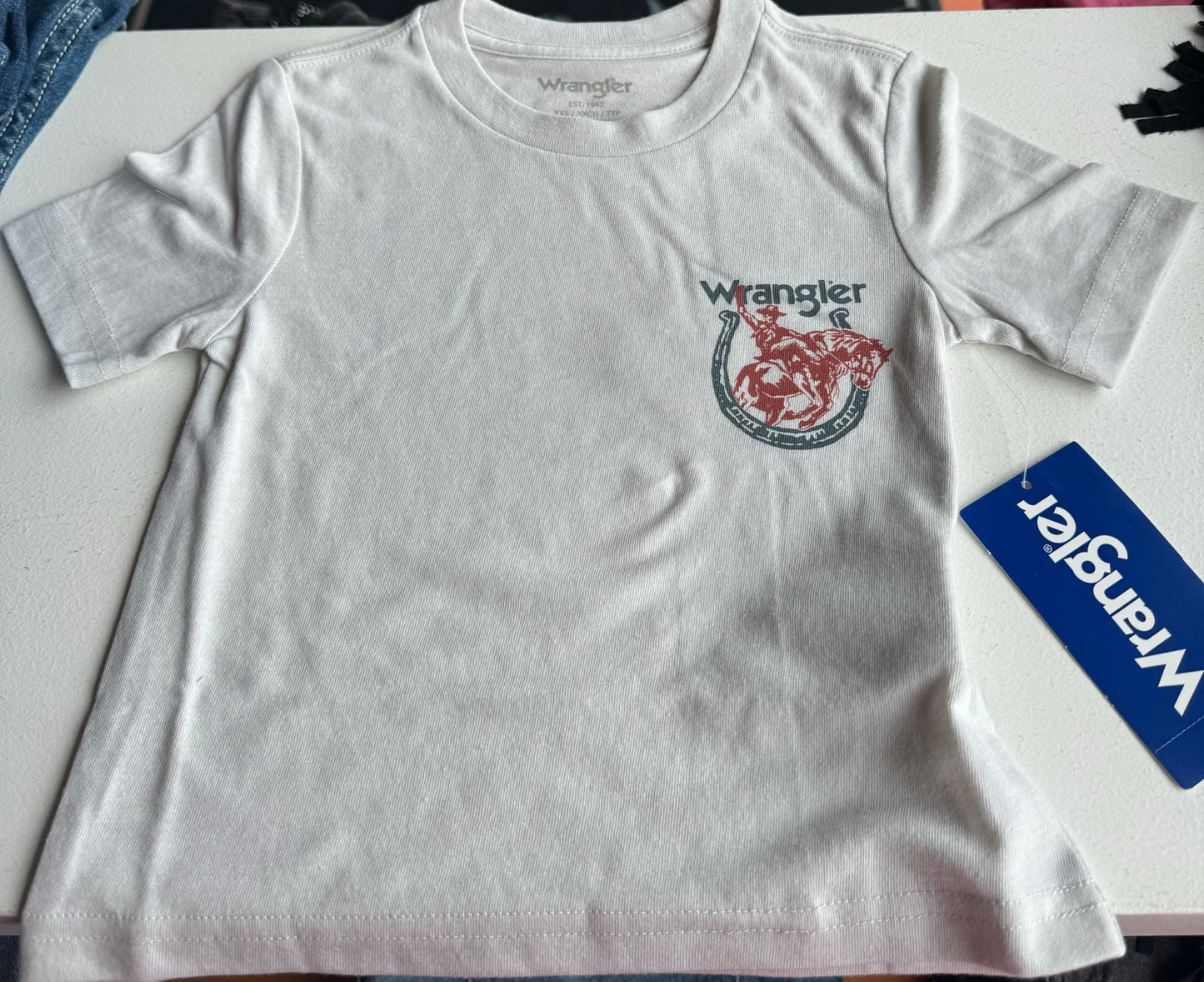 Wrangler Boys Horseshoe Tee