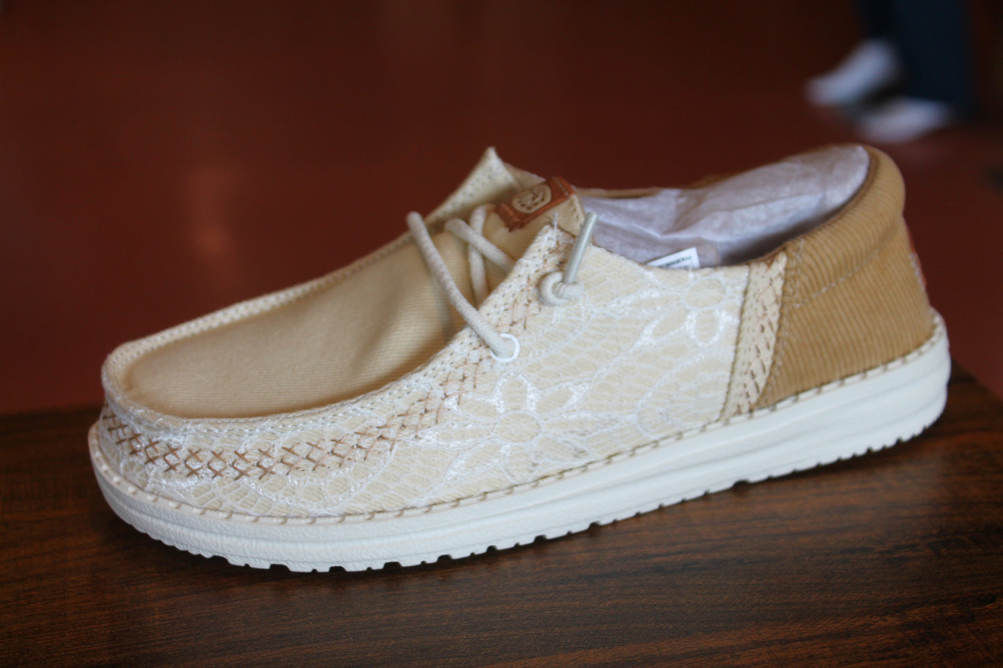 Wendy Funk Patchwork Off White/Tan
