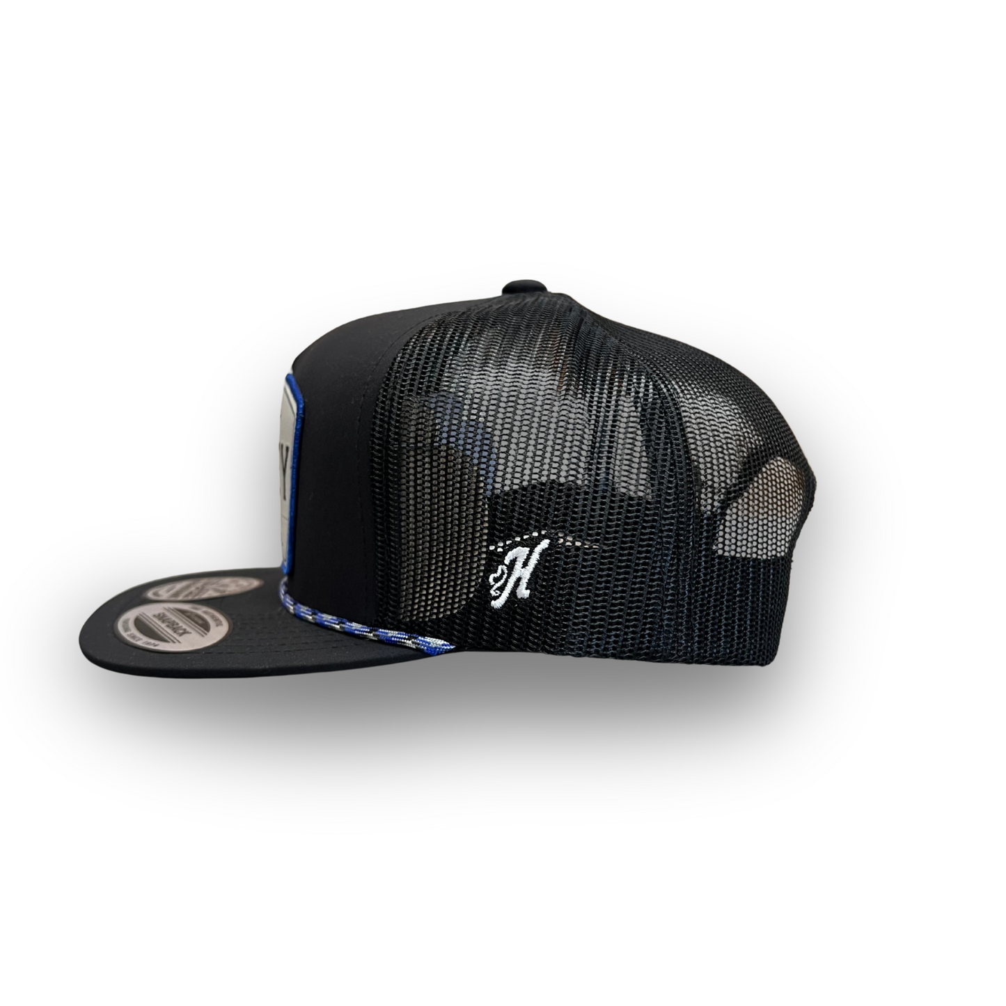 Hooey Trip Rope Cap - Blue/Black