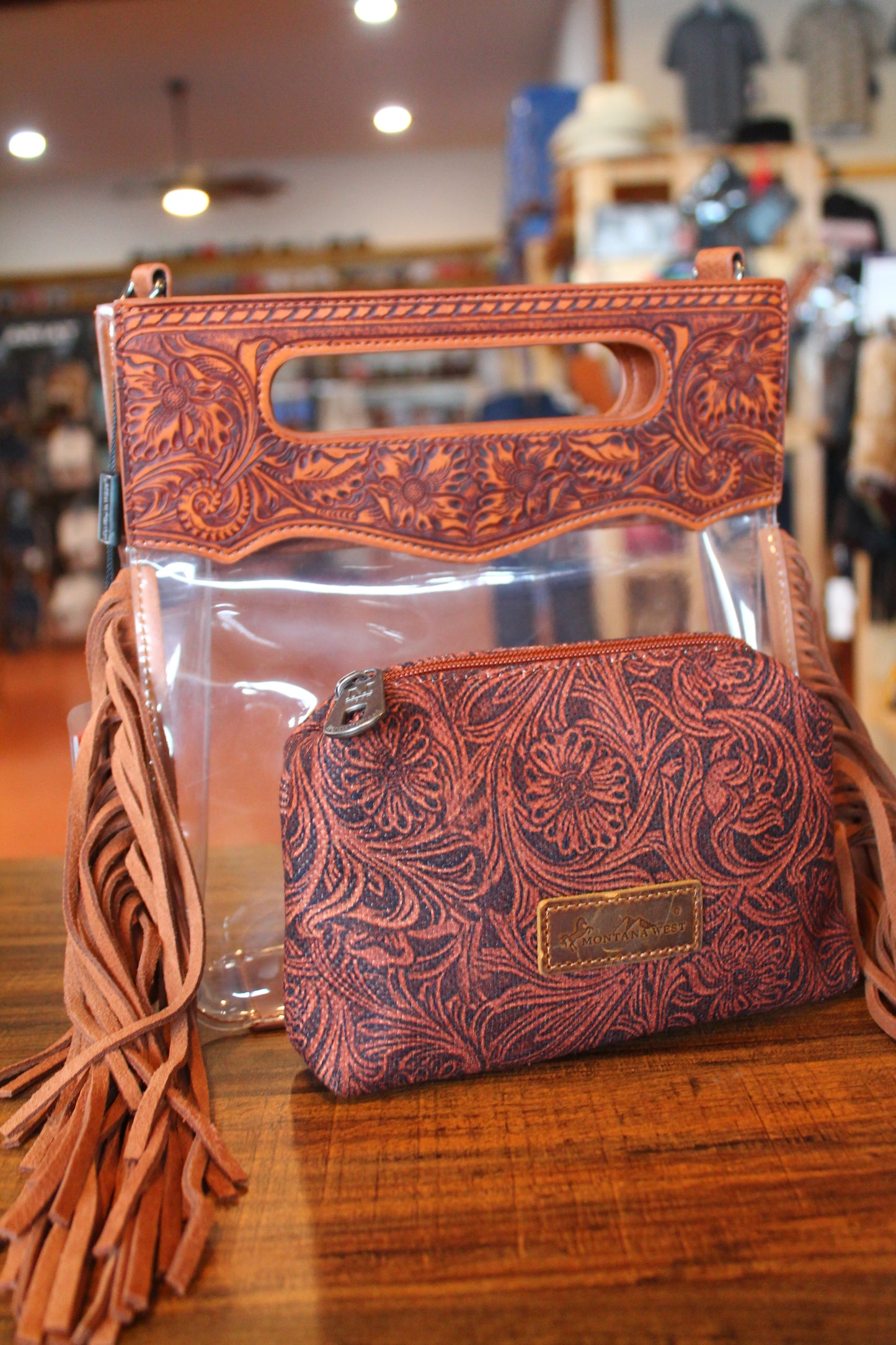 Wrangler Clear Crossbody Tote