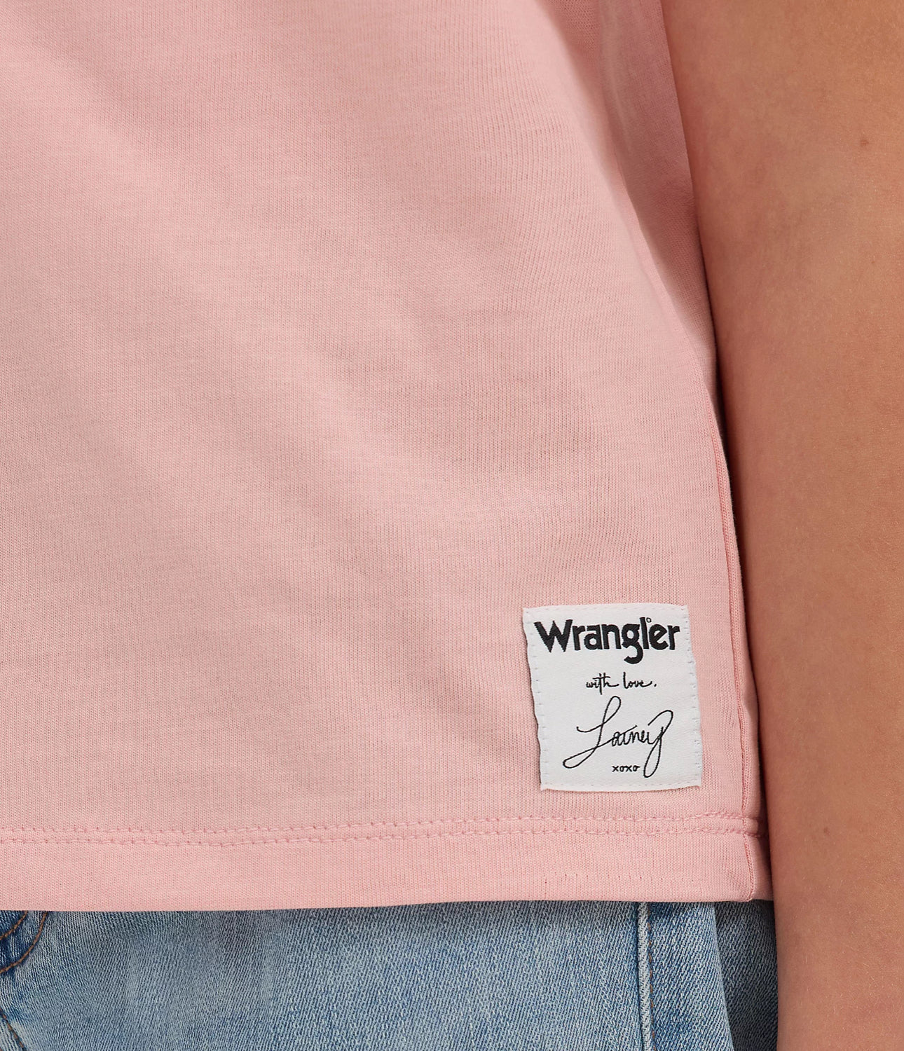 Lainey Wilson X Wrangler Girls Lainey Ringer Tee
