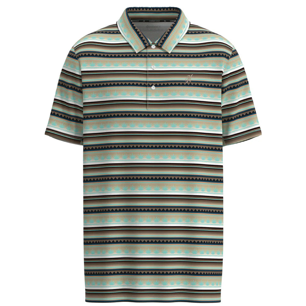 YOUTH "THE WEEKENDER" BROWN/SERAPE POLO