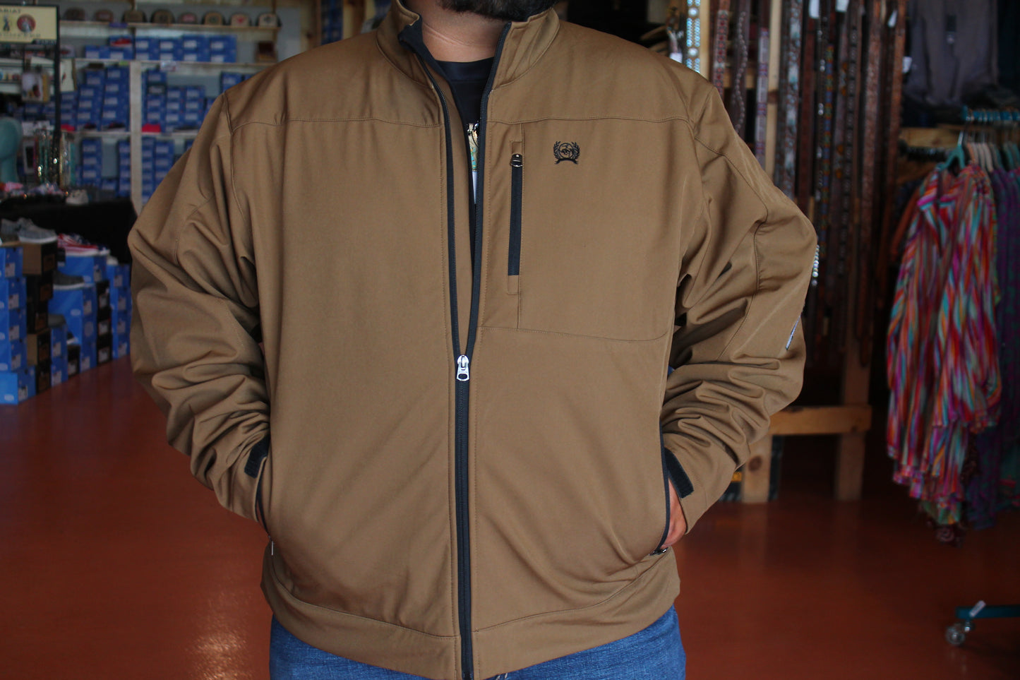 Cinch Bonded Brown Jacket