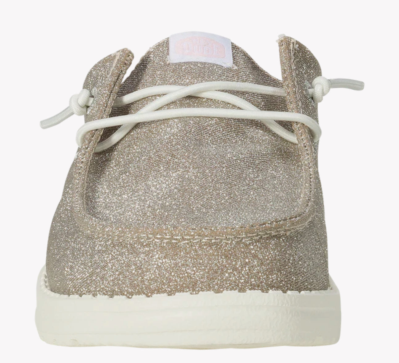 Wendy Slip Metallic Sparkle Rose Gold