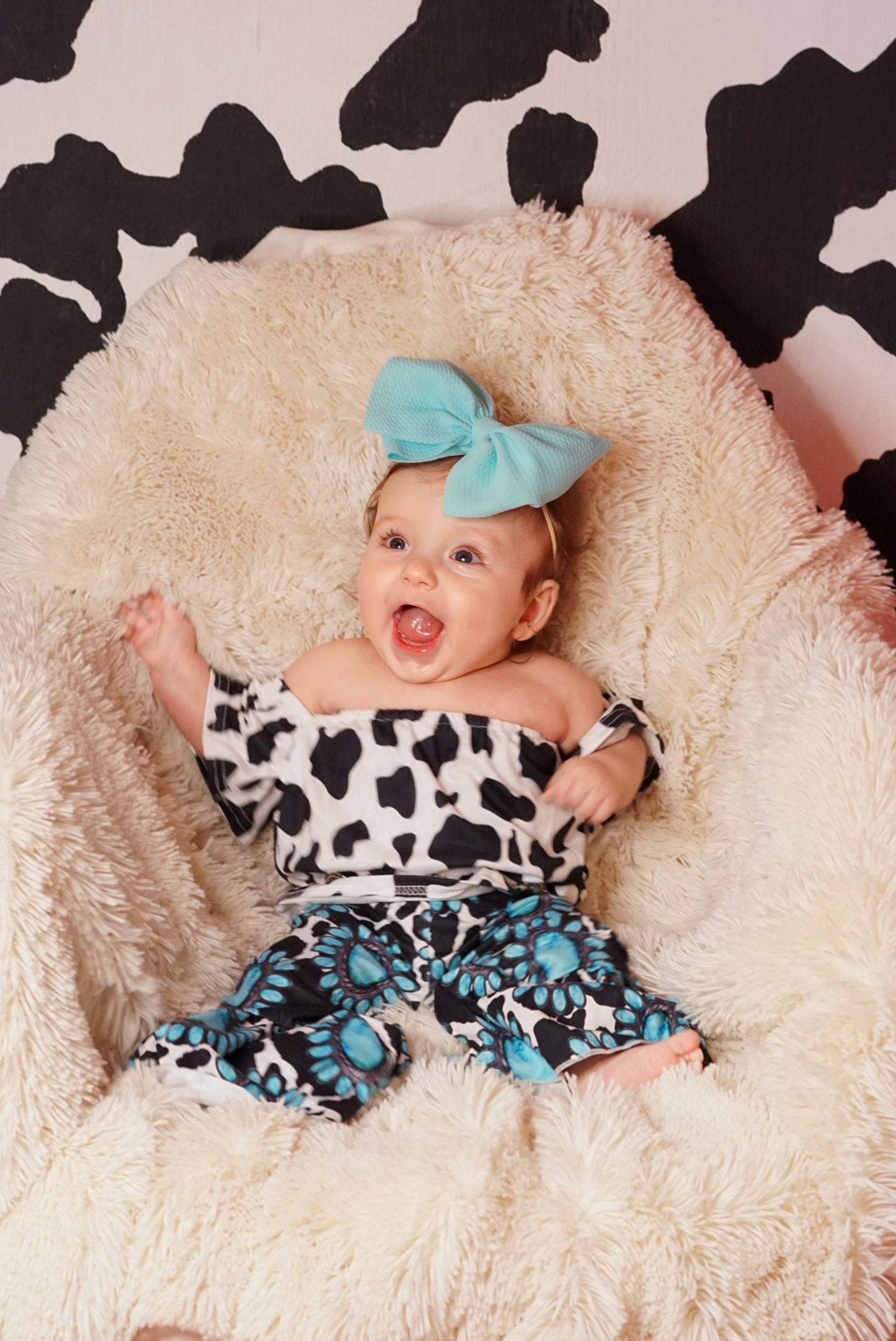 Girl's Cow Crazy Set