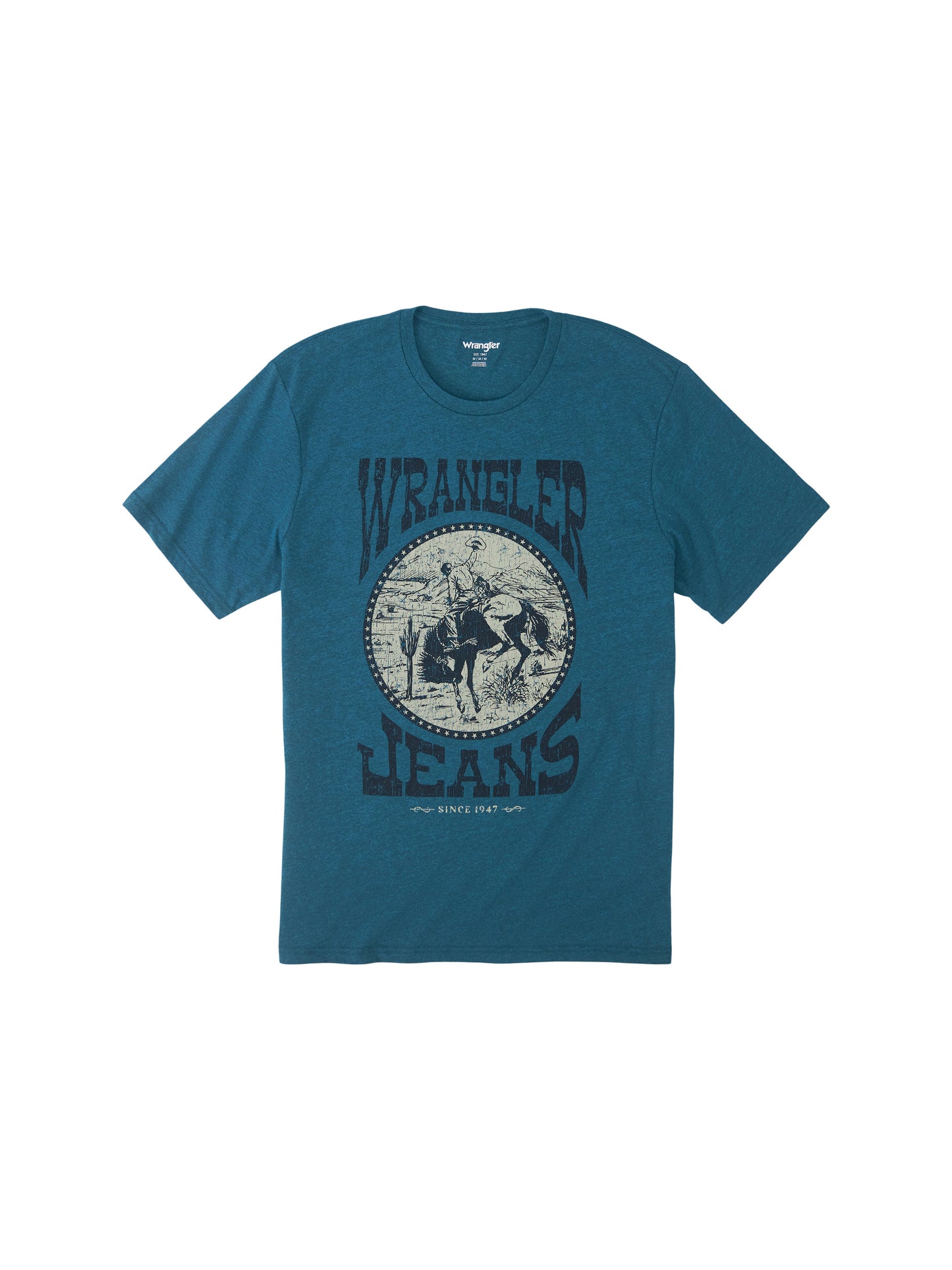 Men's 'Wrangler Jeans Circle Rider' Tee
