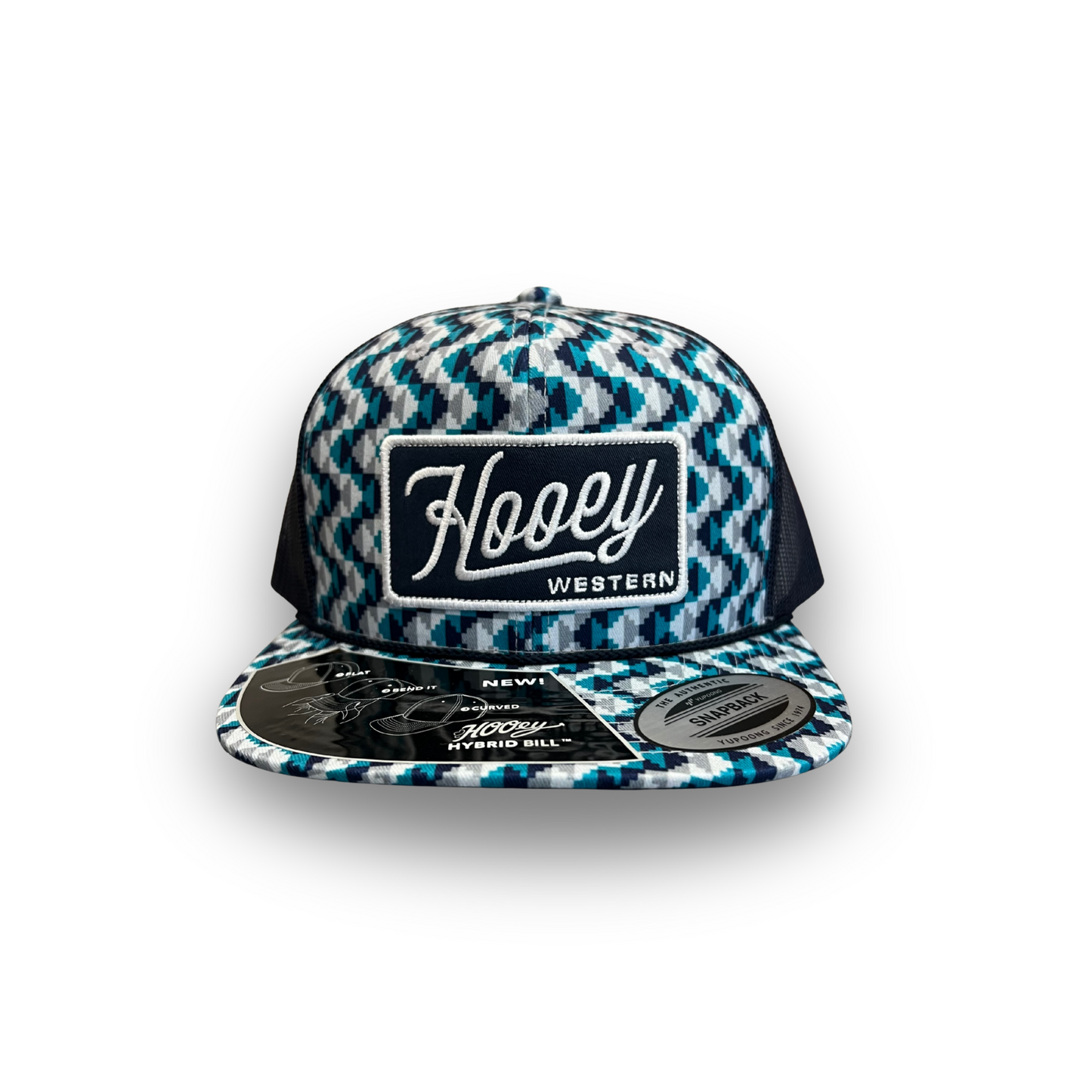 Hooey Lakota Cap - Turquoise/Navy