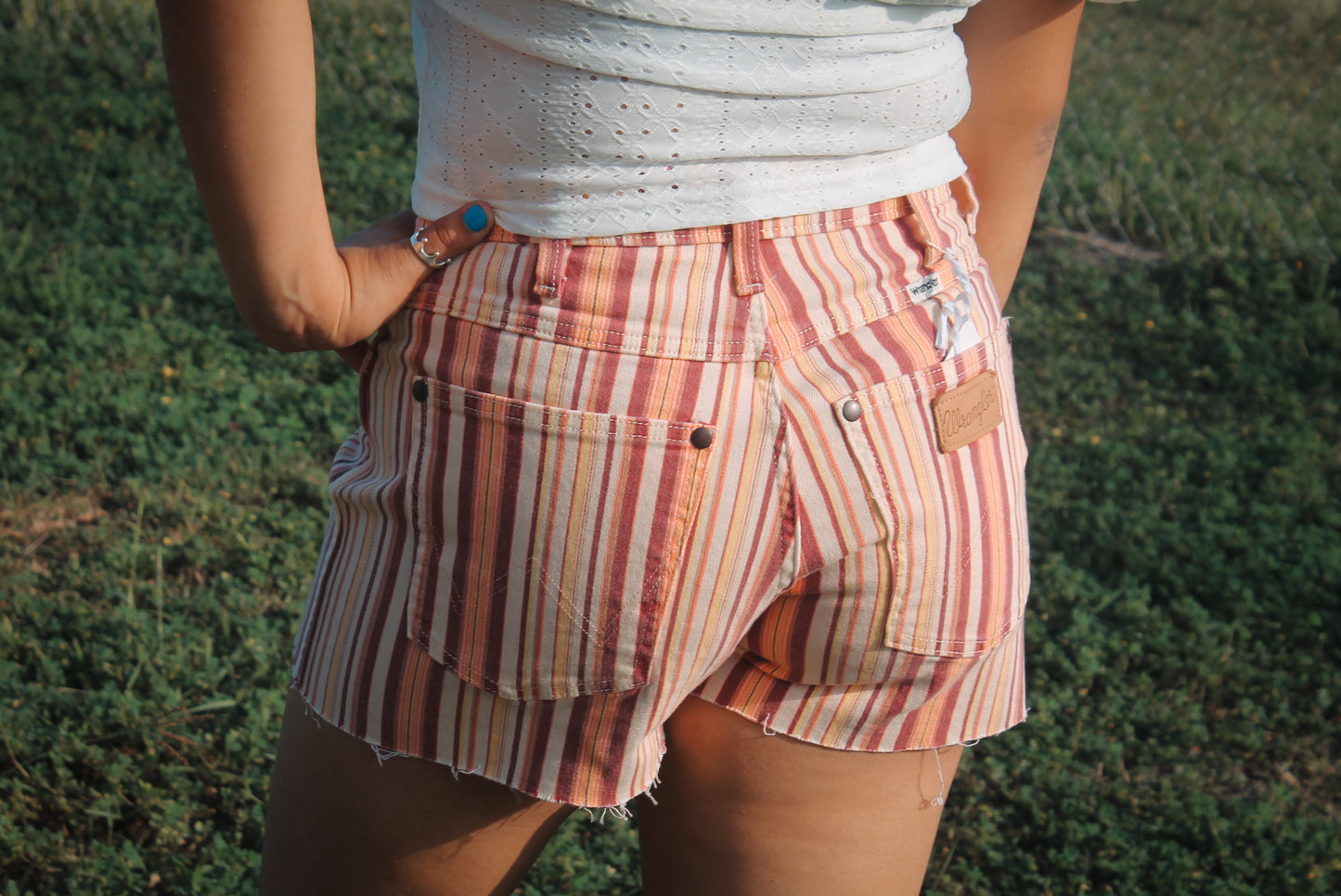 Wrangler Women’s Multi Stripe Cowboy Short