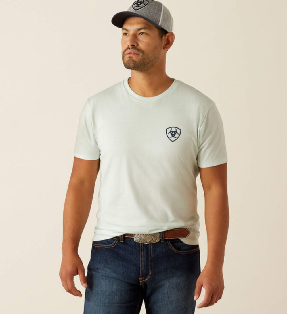 Ariat Sunrise Bar Hex SS T-Shirt