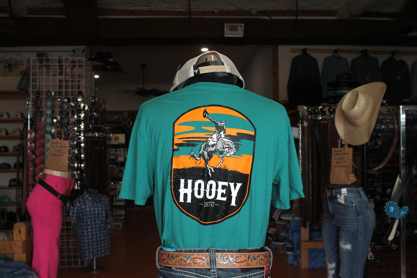 Men's Teal "Cheyenne" Tee