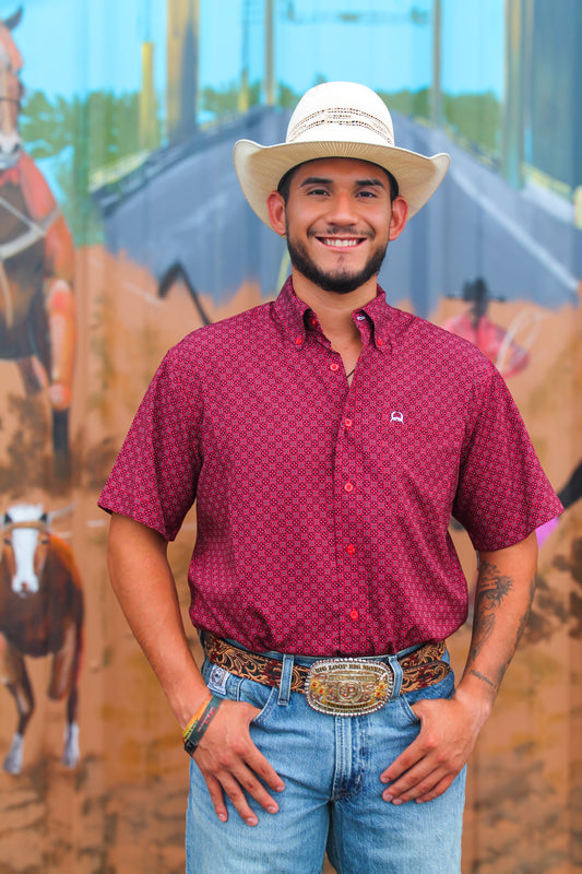 Cinch Arena Flex S/S- Red