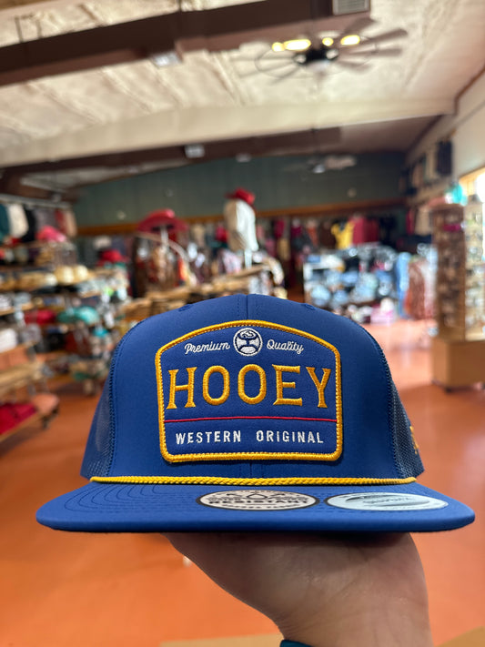 Hooey Trip Blue/Gold Cap 🧢
