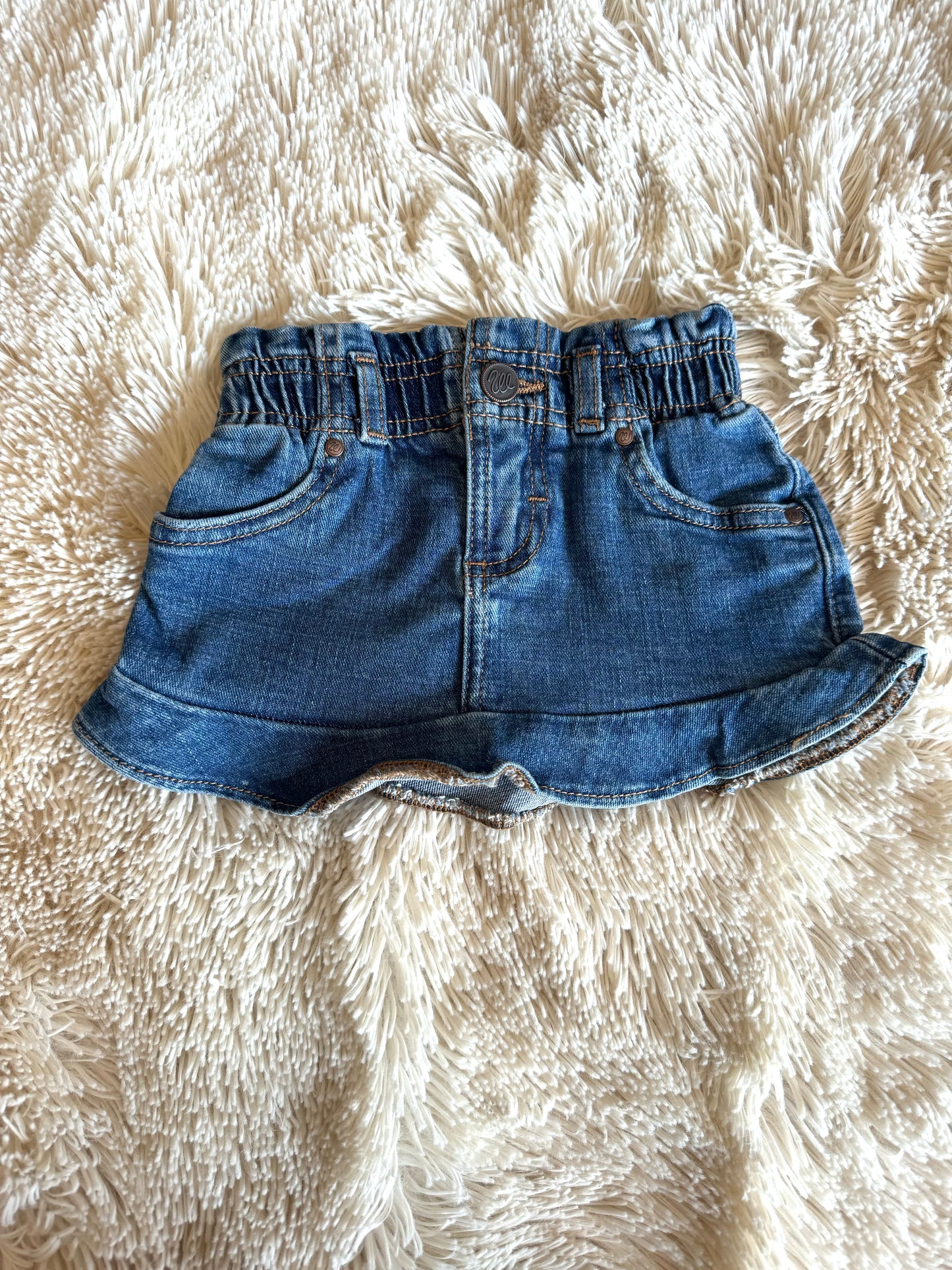 Wrangler Baby Girl's Jenna Denim Skirt