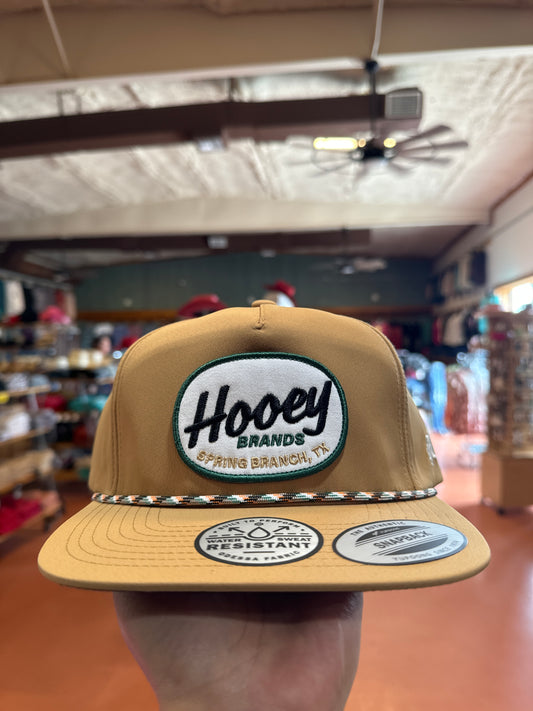 Hooey Hunter Tan/Green Cap 🧢