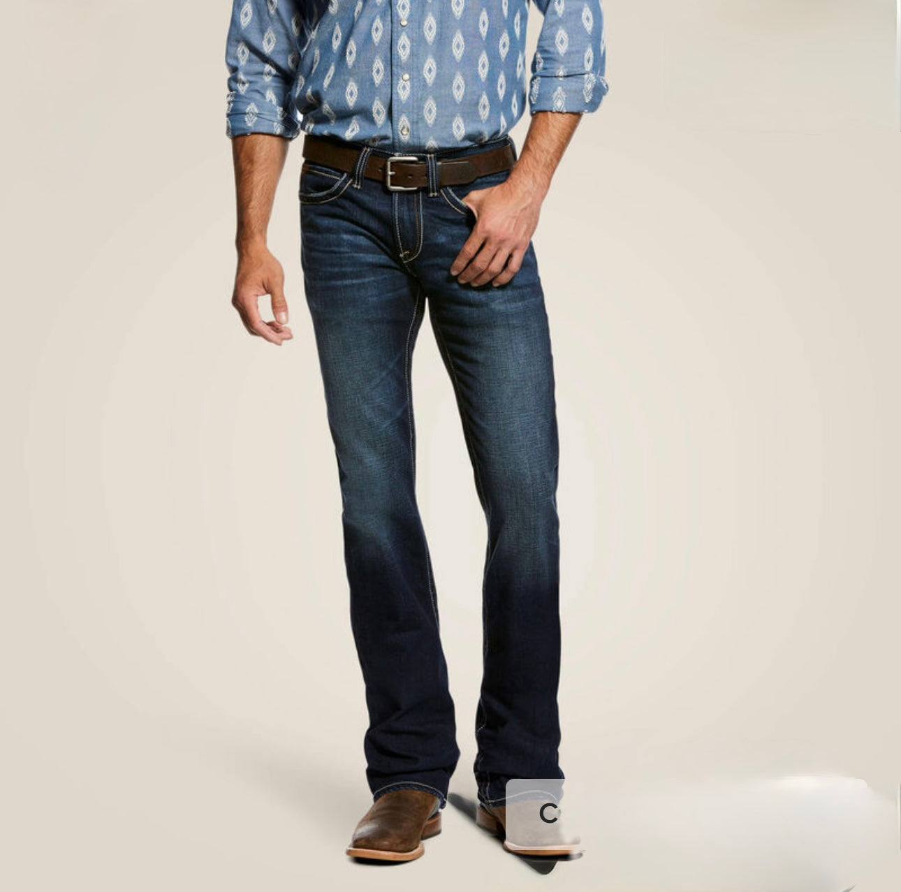 Ariat M7 Rocker Straight Tanner Dodge