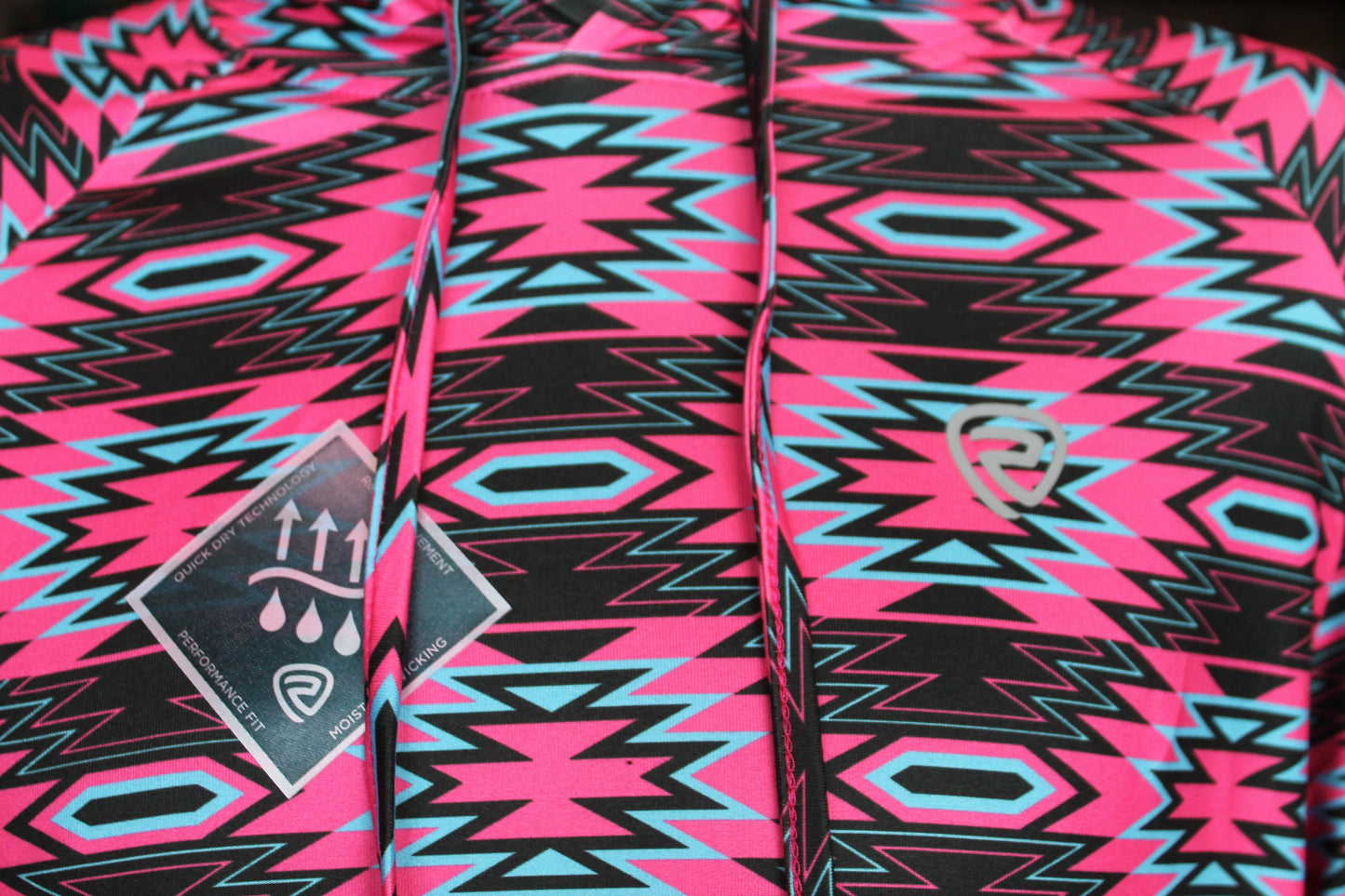 Rock & Roll Pink Aztec Hoodie