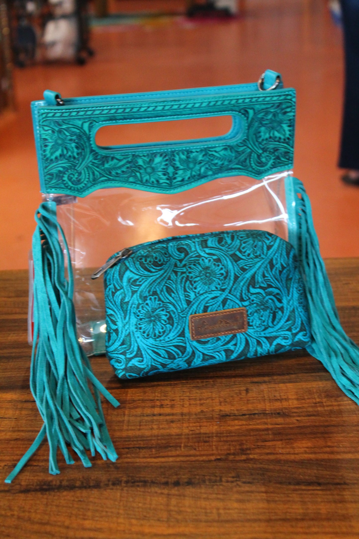 Wrangler Clear Crossbody Tote