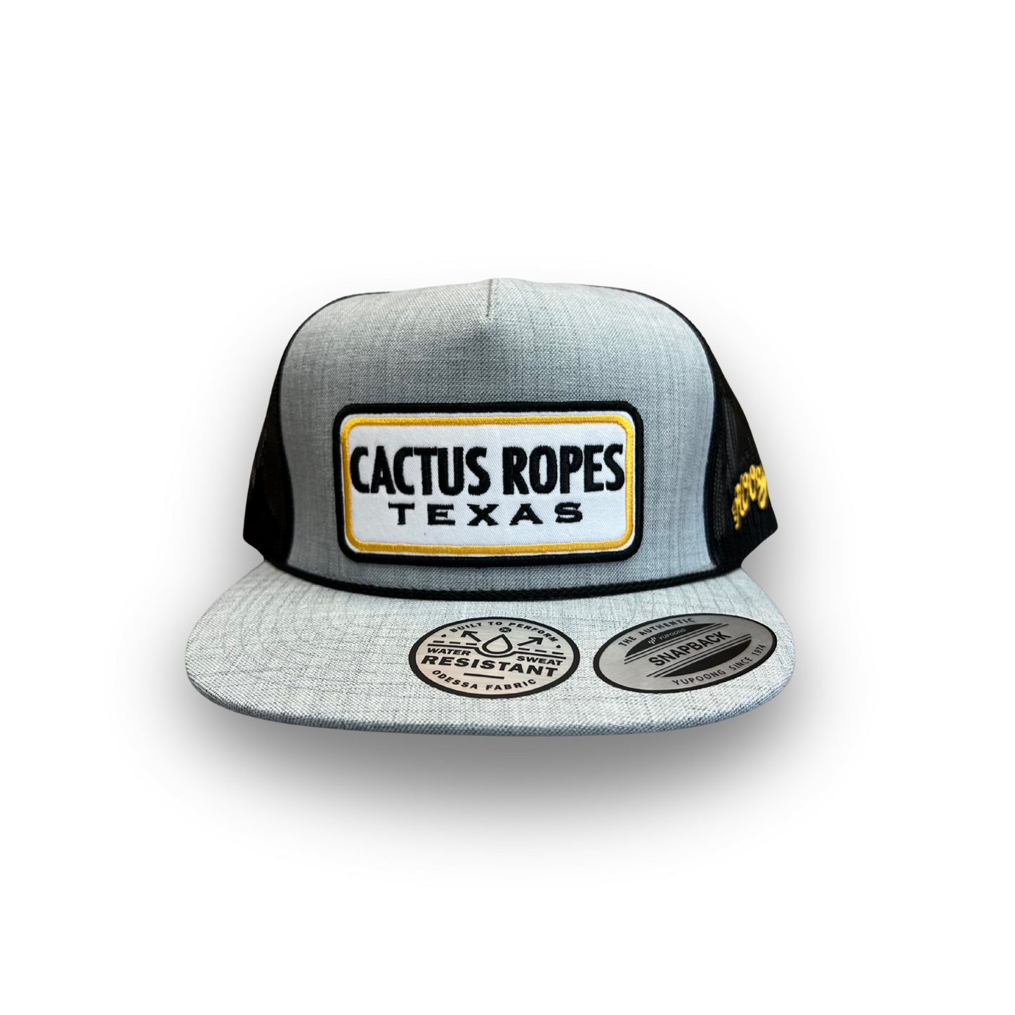 Hooey Cactus Ropes Cap - Grey/Gold
